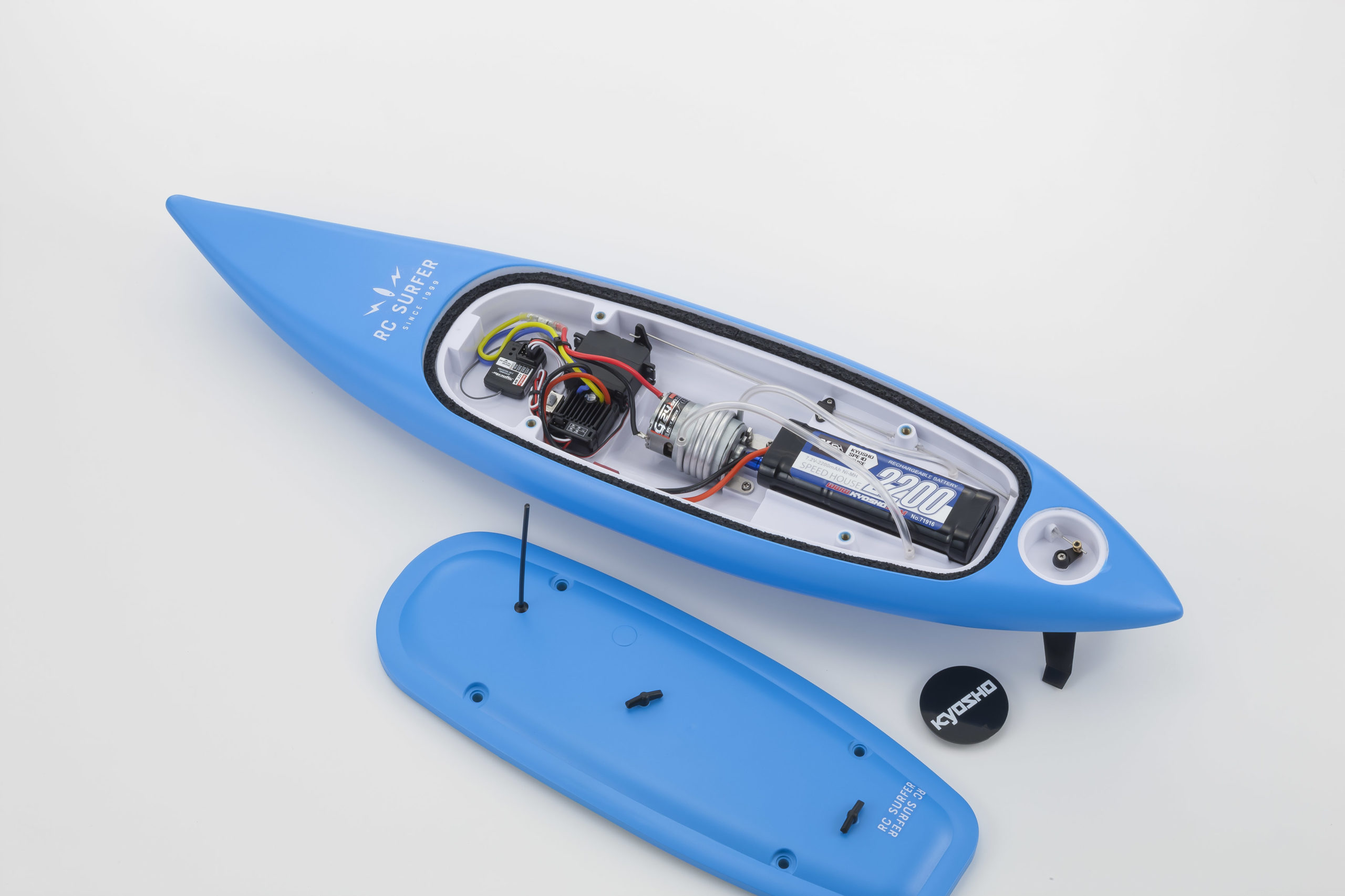 KYOSHO - RC SURFER 4 READYSET ELECTRIQUE - BLEU 40110T1B