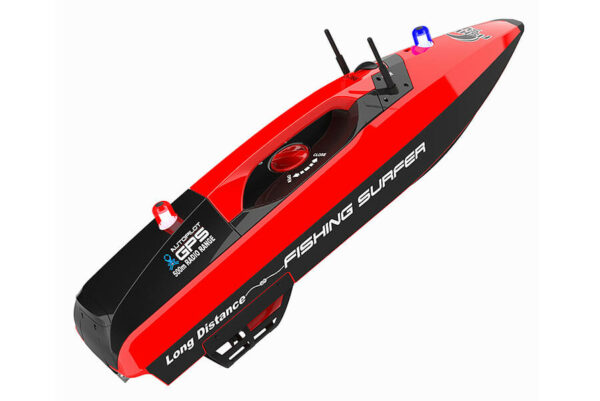 Bateau télécommandé amorceur pour la pêche