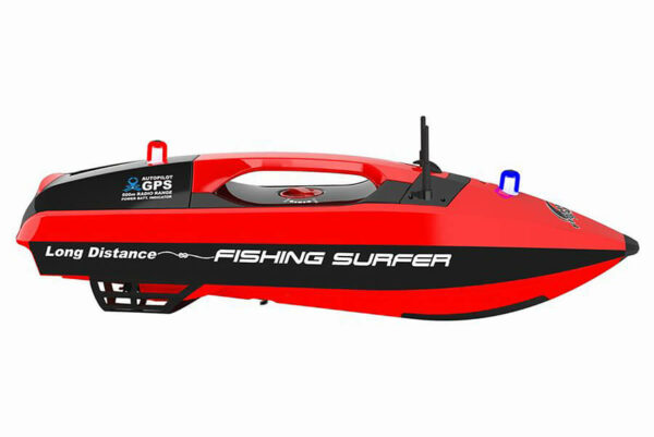 Bateau télécommandé amorceur pour la pêche