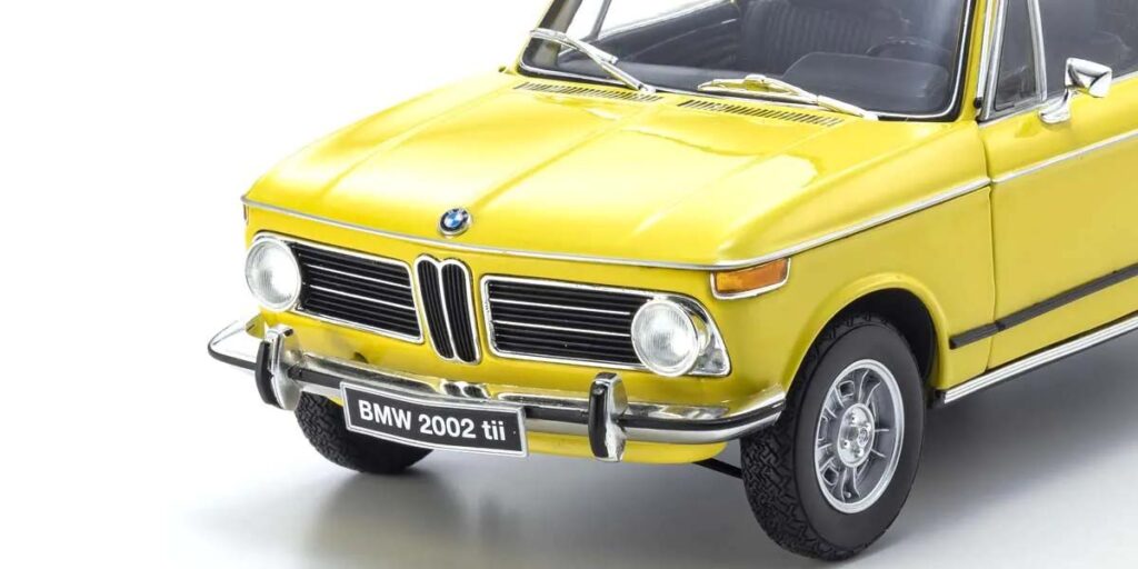 BMW Tii 1972 1:18 jaune