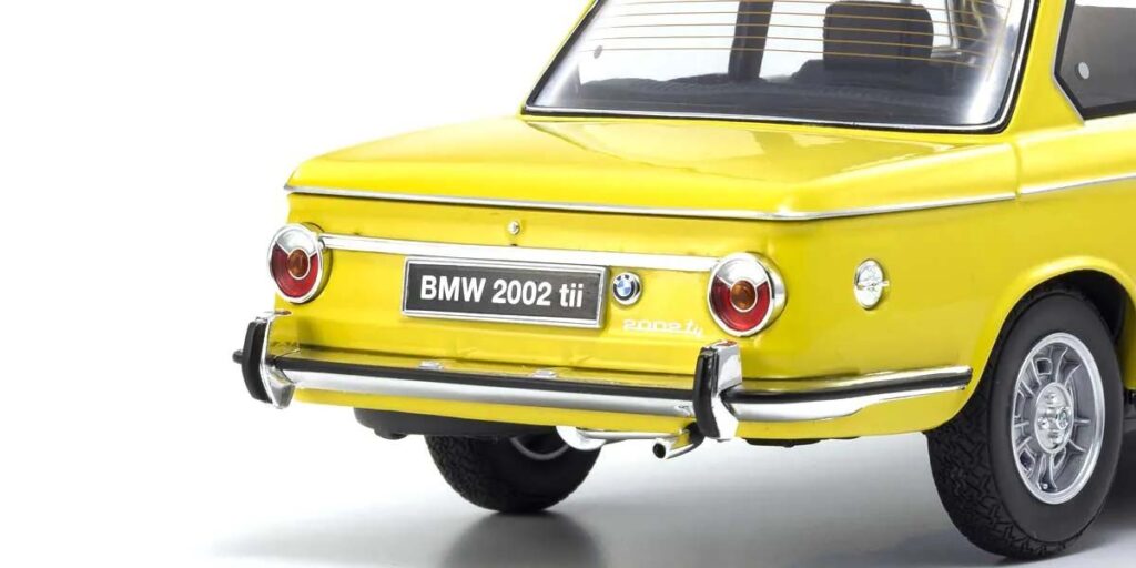 BMW Tii 1972 1:18 jaune