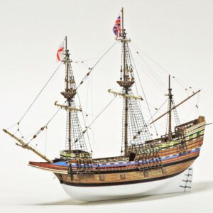maquette en bois bateau mayflower statique