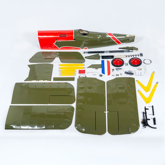 Avion électrique biplan radiocommandé SE5a ARF 1,62m – Image 10