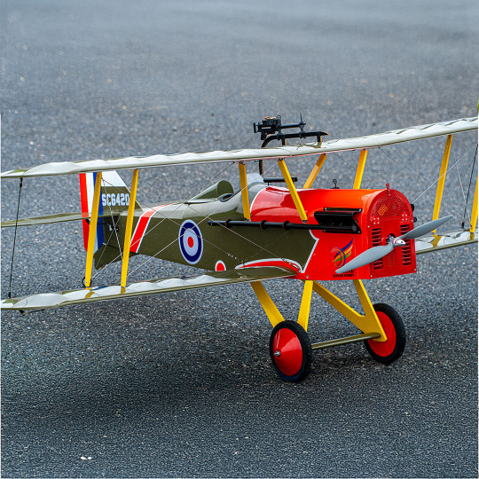 Avion électrique biplan radiocommandé SE5a ARF 1,62m – Image 6