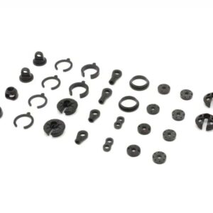 Set chapes plastiques amortisseurs Mad Van & Kyosho Rage - FA534-1B