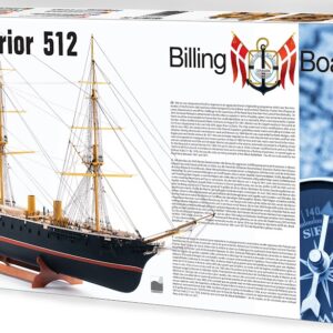 Maquette HMS Warrior 512 - Échelle 1/100 - Billing Boats BB0512